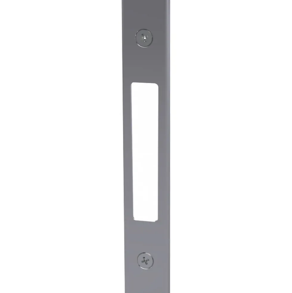 Gâche U petit format en inox réglable - 24 mm GNS