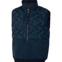 Gilet sans manches hybride matelassé ACTON - bleu marine DELTA PLUS