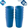 Gobelets réutilisables Gilactiv - plastique antibactérien - par 10 GILAC