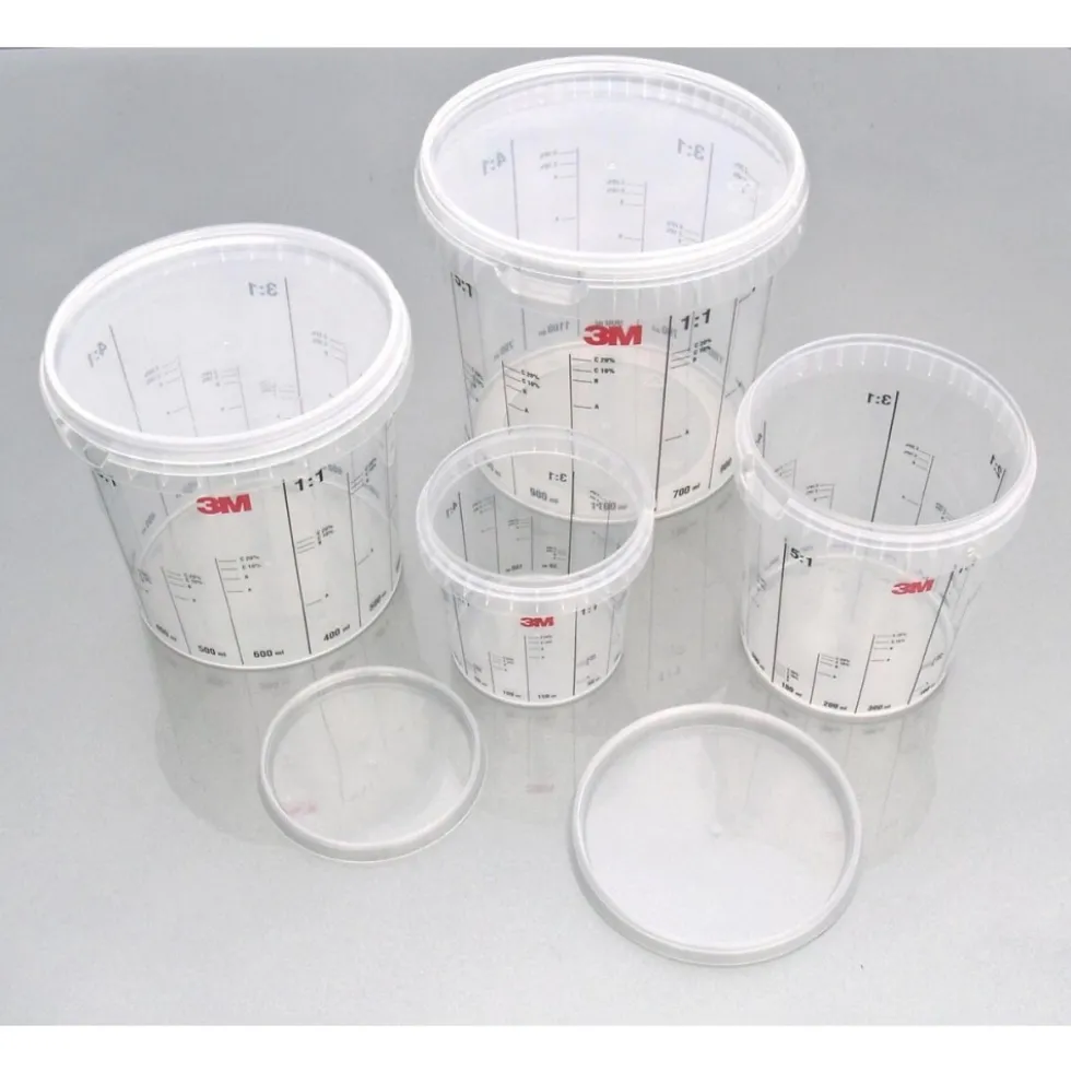 Godet de mélange - pot gradué - jetable 3M