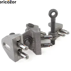 Gond acier à visser - pour portail alu - réversible LOCINOX