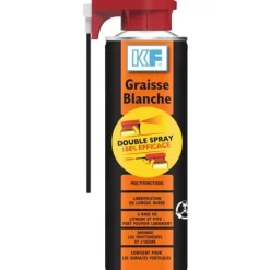 Graisse blanche - diffuseur double spray - lubrification longue durée KF