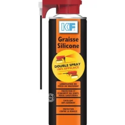 Graisse Silicone - translucide - diffuseur double Spray - aérosol KF