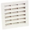 Grille de ventilation B104 carrée à visser ou à coller NICOLL