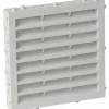 Grille de ventilation extérieure à sceller, avec moustiquaire, 144x144, 100cm2 NICOLL