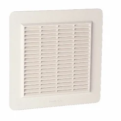 Grille de ventilation GAPM4 spéciale facade, avec moustiquaire, 246x246 NICOLL