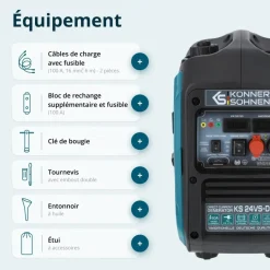 Groupe électrogène de courant continu - 1,6 kW - KS 24VS-DC KONNER & SOHNEN
