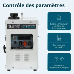 Groupe électrogène de courant continu - 1,6 kW - KS 24VM-DC KONNER & SOHNEN