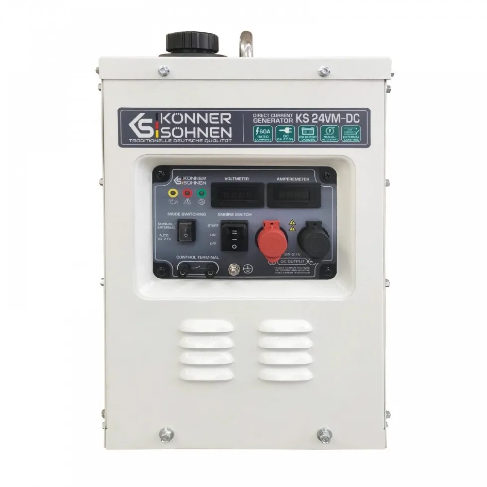 Groupe électrogène de courant continu - 1,6 kW - KS 24VM-DC KONNER & SOHNEN