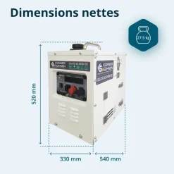Groupe électrogène de courant continu - 1,6 kW - KS 24VM-DC KONNER & SOHNEN