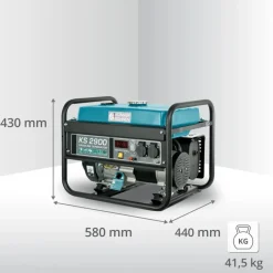 Groupe électrogène à essence - démarrage manuel - 2,9 kW - 230V - KS 2900 KONNER & SOHNEN