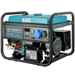 Groupe électrogène à essence/gaz - démarrage Manuel/électrique- 8 kW - 230V KS 10000E G KONNER & SOHNEN