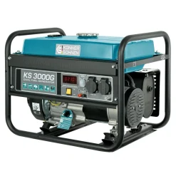 Groupe électrogène à essence/gaz - démarrage manuel- 3 kW - 230V KS3000G KONNER & SOHNEN