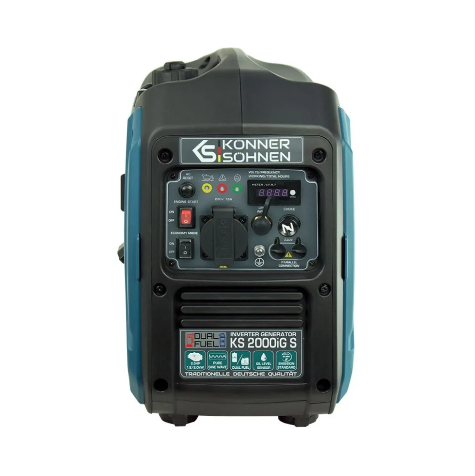 Groupe électrogène à essence-gaz de type inverter KS 2000iG S KONNER & SOHNEN