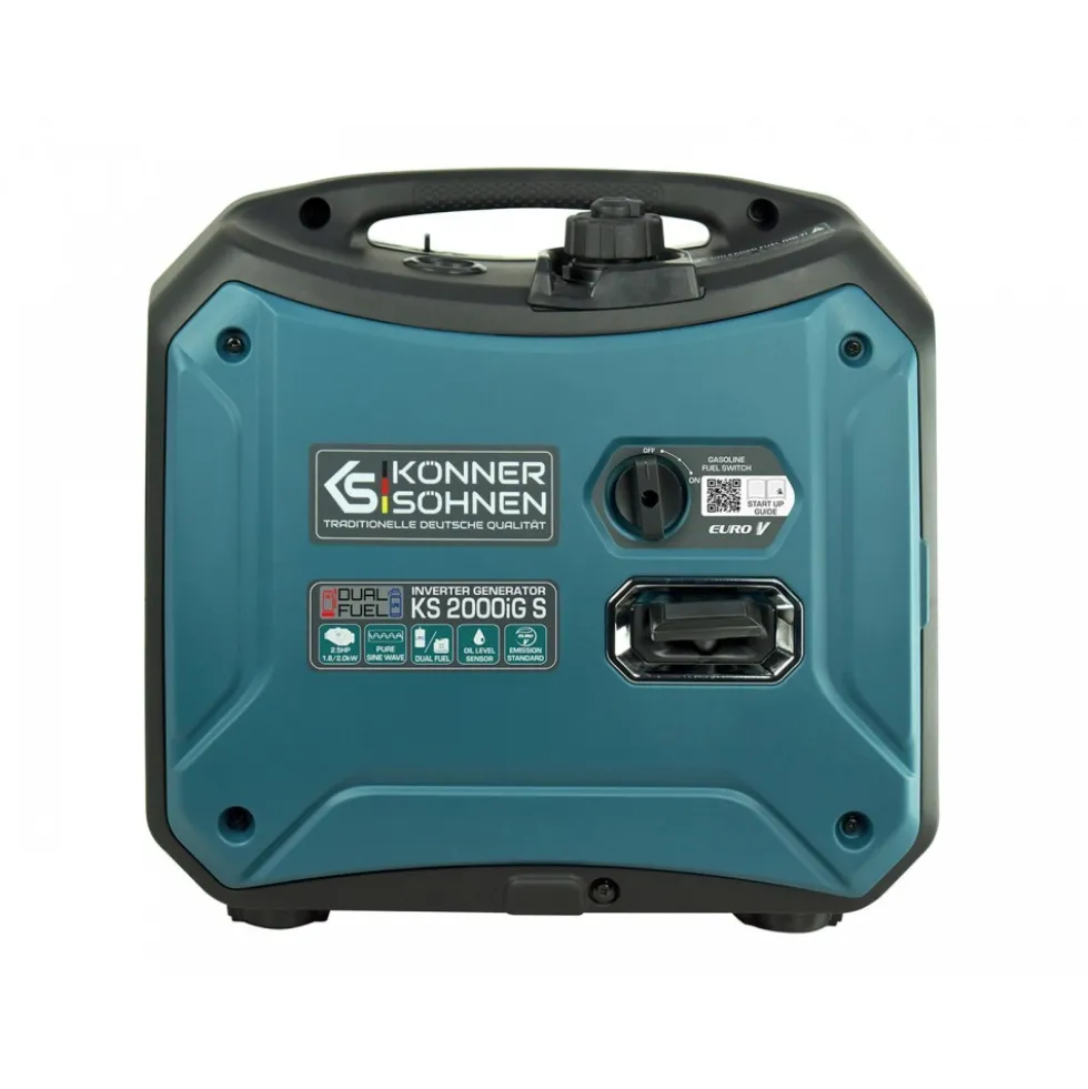 Groupe électrogène à essence-gaz de type inverter KS 2000iG S KONNER & SOHNEN
