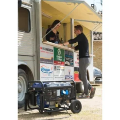 Groupe électrogène à essence - 3000W - 230V - MC3200KT MECAFER
