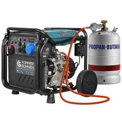 Groupe électrogène Inverter à essence/gaz - 8,5 kW - 230V - KS 8100iEG KONNER & SOHNEN
