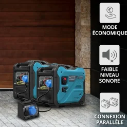 Groupe électrogène/onduleur - 5,5 kW - 230V - KS 6000iE S KONNER & SOHNEN