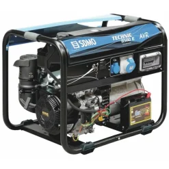 Groupe électrogène 6500W essence monophasé - Technic 6500 E AVR SDMO