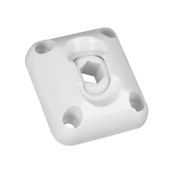 Guide à rotule pour volet roulant à manivelle -tringle 6 pans de 10 mm Interges