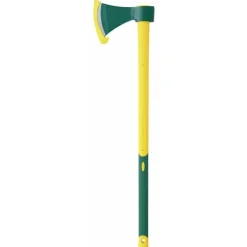 Hache en acier forgé et trempé - manche droit trimatière de 90 cm LEBORGNE