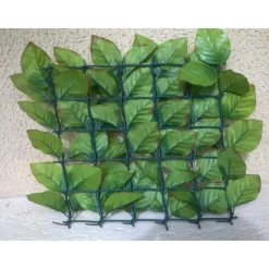Haie artificielle feuilles de rosier + 12 attaches JET7GARDEN