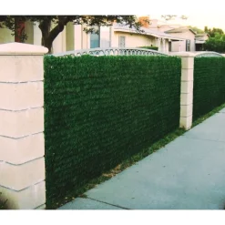 Haie végétale artificielle - 140 brins - vert thuyas – LUX-2R JET7GARDEN