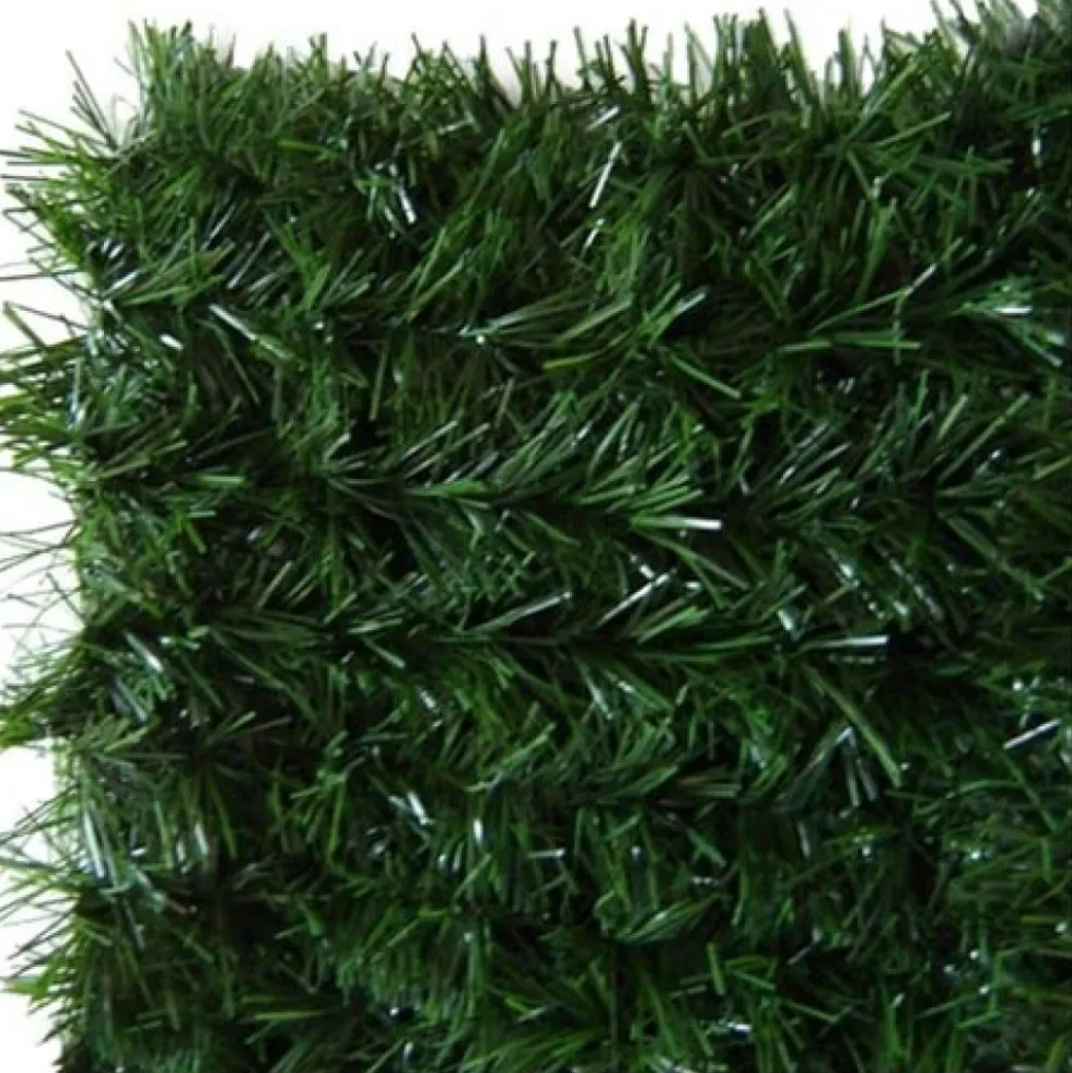 Haie végétale artificielle - 140 brins - vert thuyas – LUX-2R JET7GARDEN