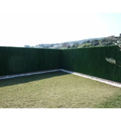 Haie végétale artificielle - vert sapin - 126 brins – Ultra JET7GARDEN