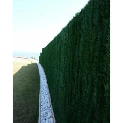 Haie végétale artificielle - vert sapin - 126 brins – Ultra JET7GARDEN