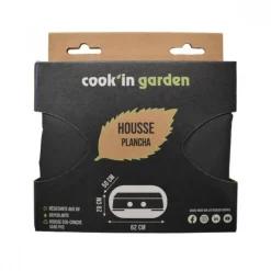 Housse pour plancha - polyester - 62 x 50 x 20 cm COOK IN GARDEN