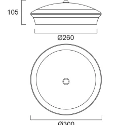 Hublot LED 17,5W à détection START Surface IP54 Multipower PIR SYLVANIA