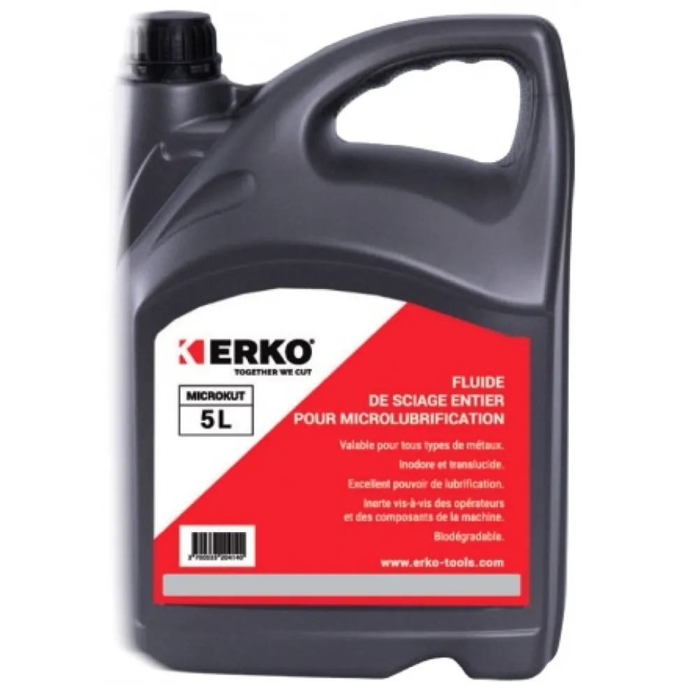 Huile de coupe pour microlubrification - Microkut ERKO