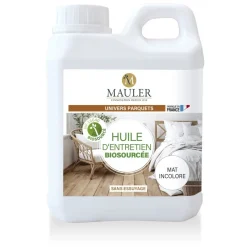 Huile d'entretien pour parquet huilé -renforce et régénère la protection Mauler