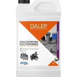 Huile pour corps de pompe PAN 15/18 et MC 20/20 – 1 L DALEP