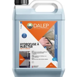Hydrofuge à injecter - contre l'humidité ascensionnelle – professionnel DALEP