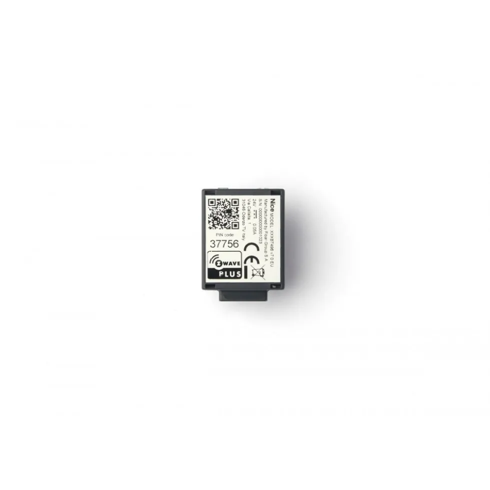 Interface Z-Wave pour automatismes de portails et portes de garage NICE