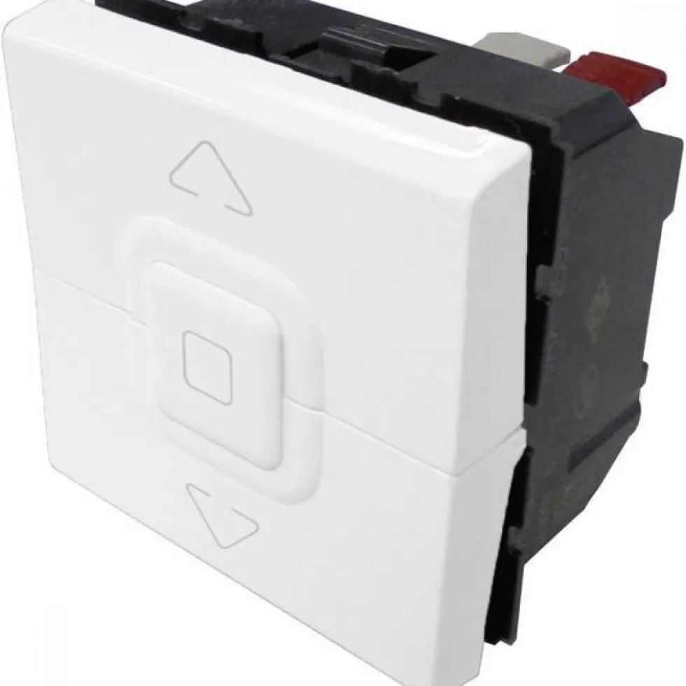 Interrupteur pour volets roulants Mosaic - 2 modules - blanc LEGRAND