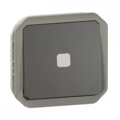 Interrupteur temporisé lumineux sans neutre étanche Plexo LEGRAND