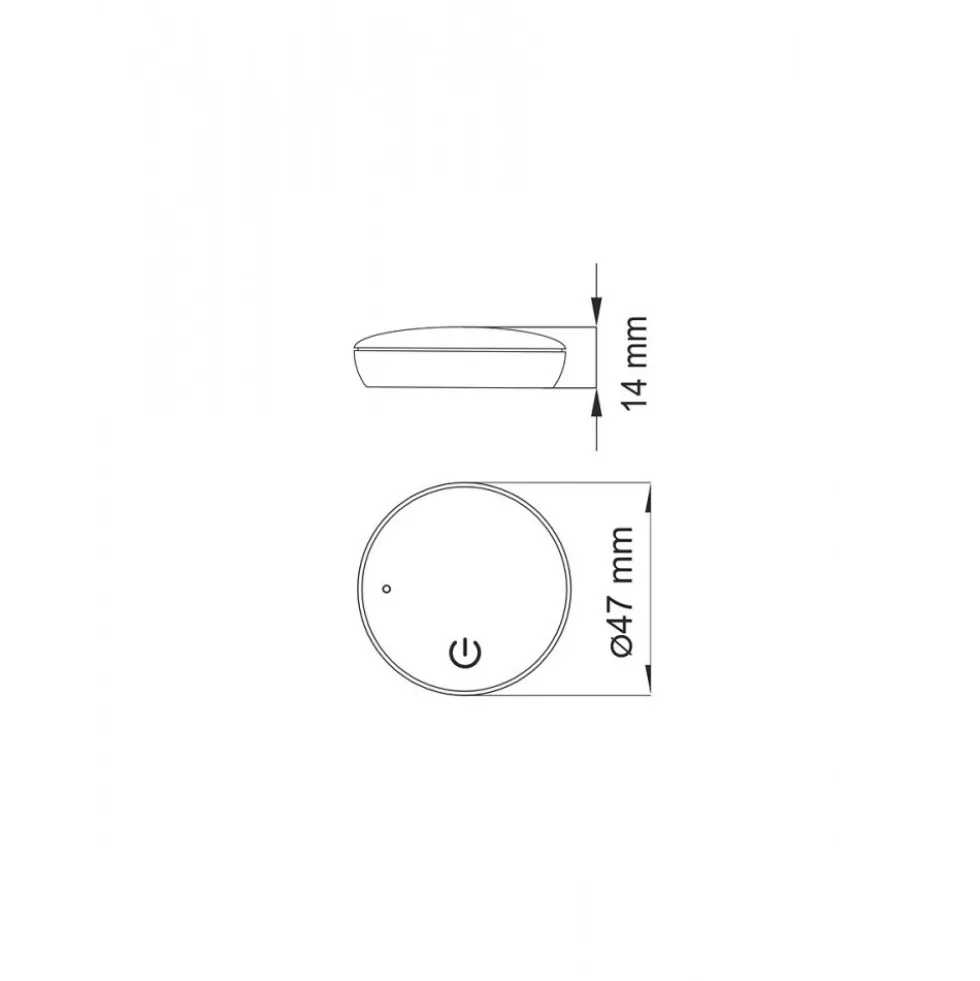 Interrupteur variateur tactile UFO SYNERCIA