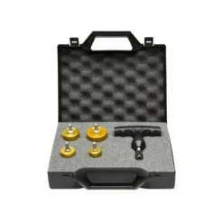 Jeu complet de calibrage-fraisage pour tube multicouche avec mallette RBM