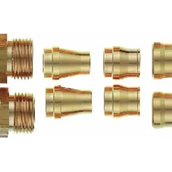 Jeu de bagues et raccords laiton AFRISO EUROJAUGE