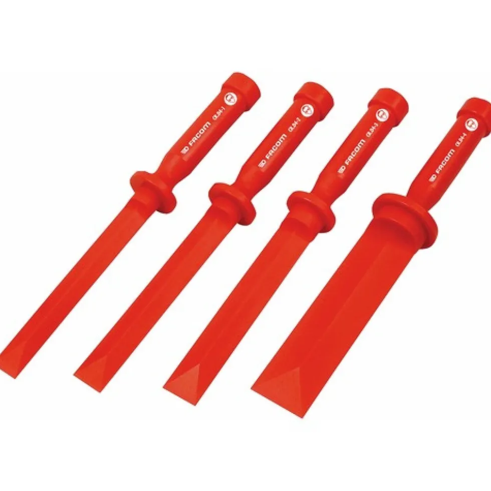 Jeu de 4 burins plastique multi-fonctions FACOM