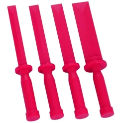 Jeu de burins plats souples en polypropylène - 4 pièces KRAFTWERK