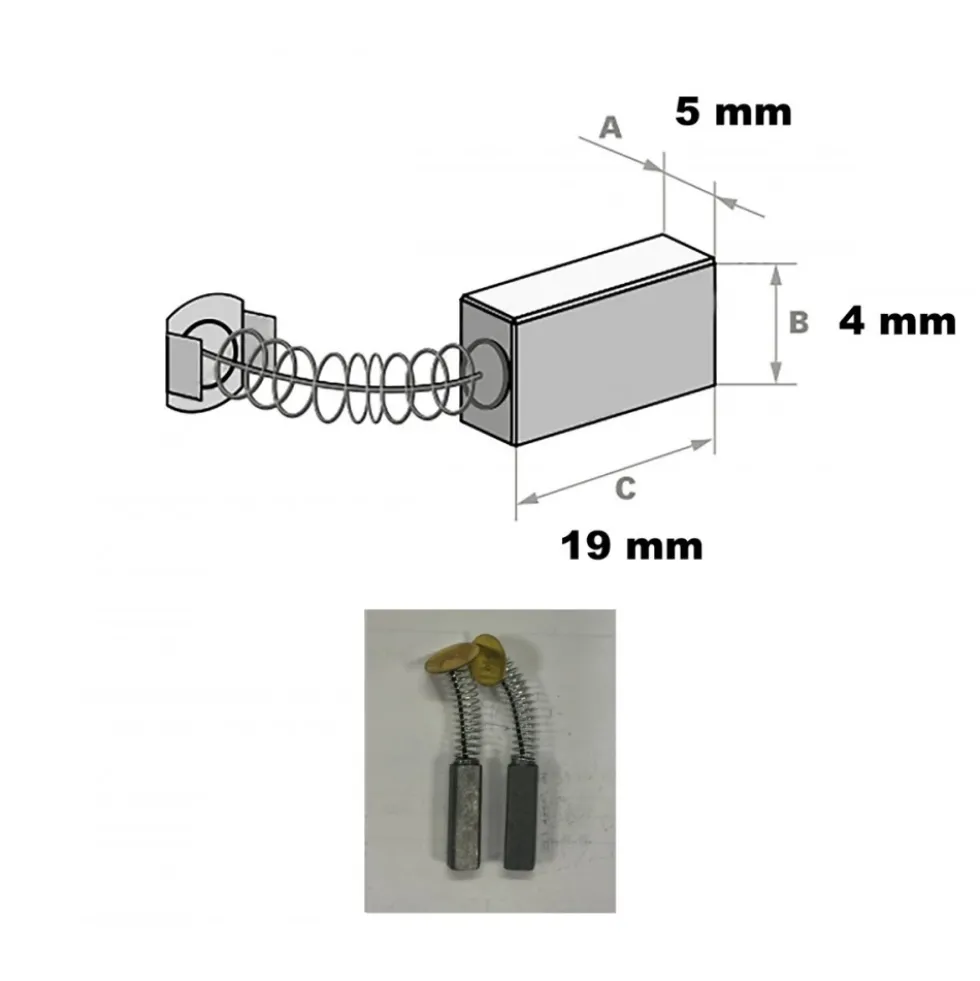 Jeu de charbon pour scie à chantourner 113268 FARTOOLS
