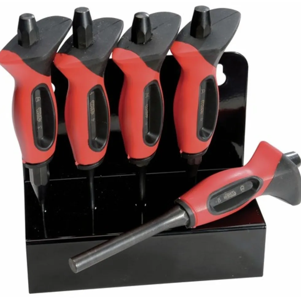 Jeu de 5 chasse-goupilles - corps octogonal - 7B-J5Z SAM OUTILLAGE