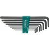 Jeu de clés mâles coudées à pointe sphérique - empreinte 6 pans - 10767/9 STAHLWILLE