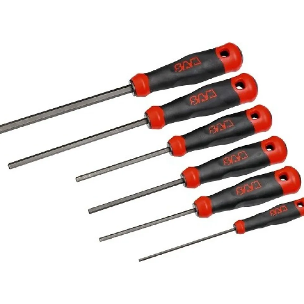 Jeu de 6 clés mâles emmanchées droite S1 SAM OUTILLAGE