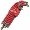 Jeu de 9 clés mâles torx - tête sphérique aimantée MOB