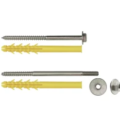 Jeu de fixations Plak-Plâtre pour chauffe-eau ING FIXATIONS